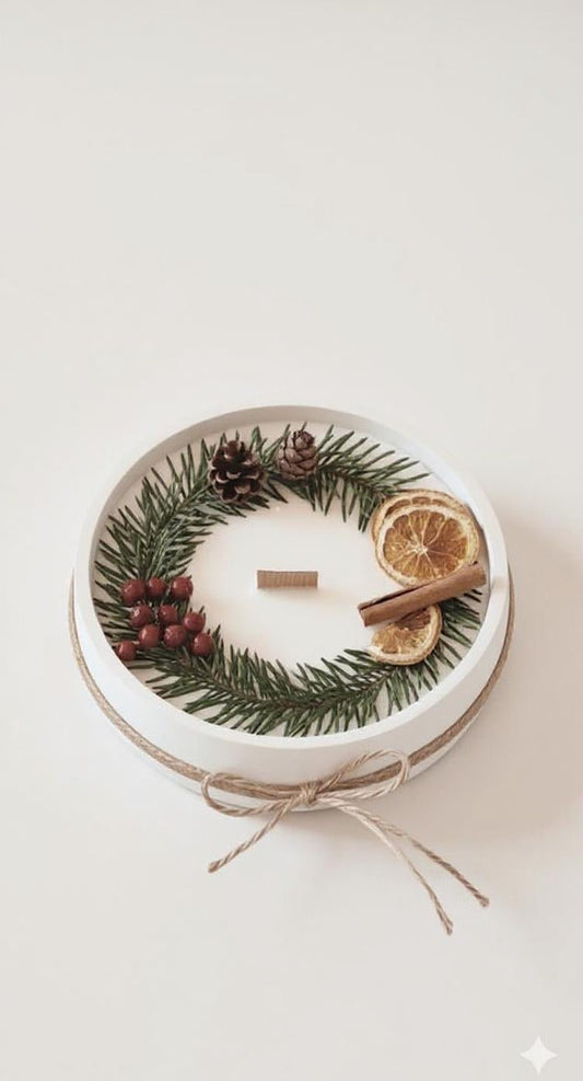 Abrigo de Invierno – Vela XL con alma navideña - Nuvola Momentos