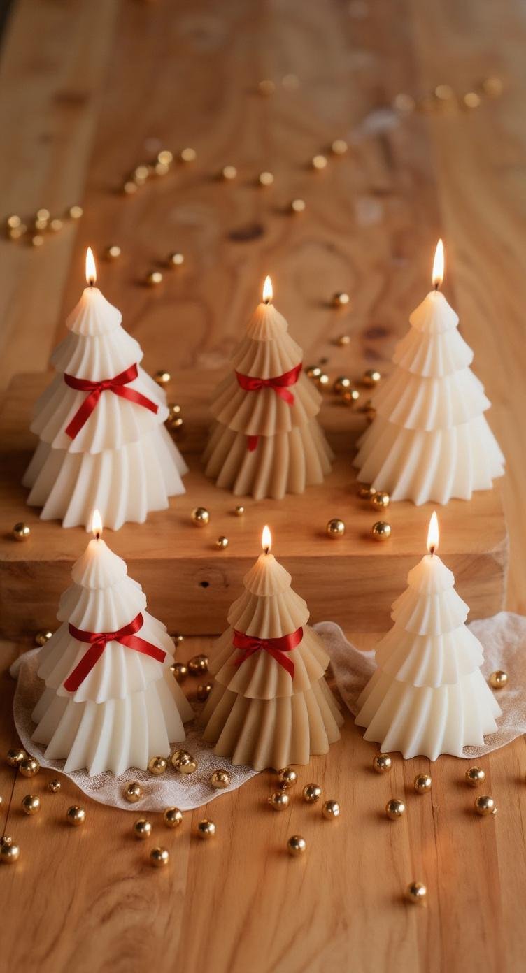 Árbol de Navidad en cera vegetal – Edición limitada - Nuvola Momentos