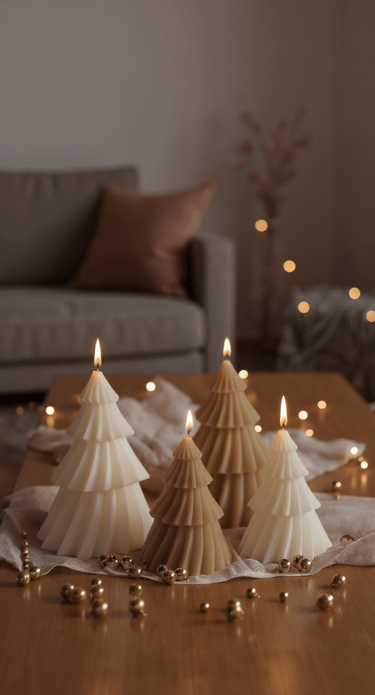 Árbol de Navidad en cera vegetal – Edición limitada - Nuvola Momentos