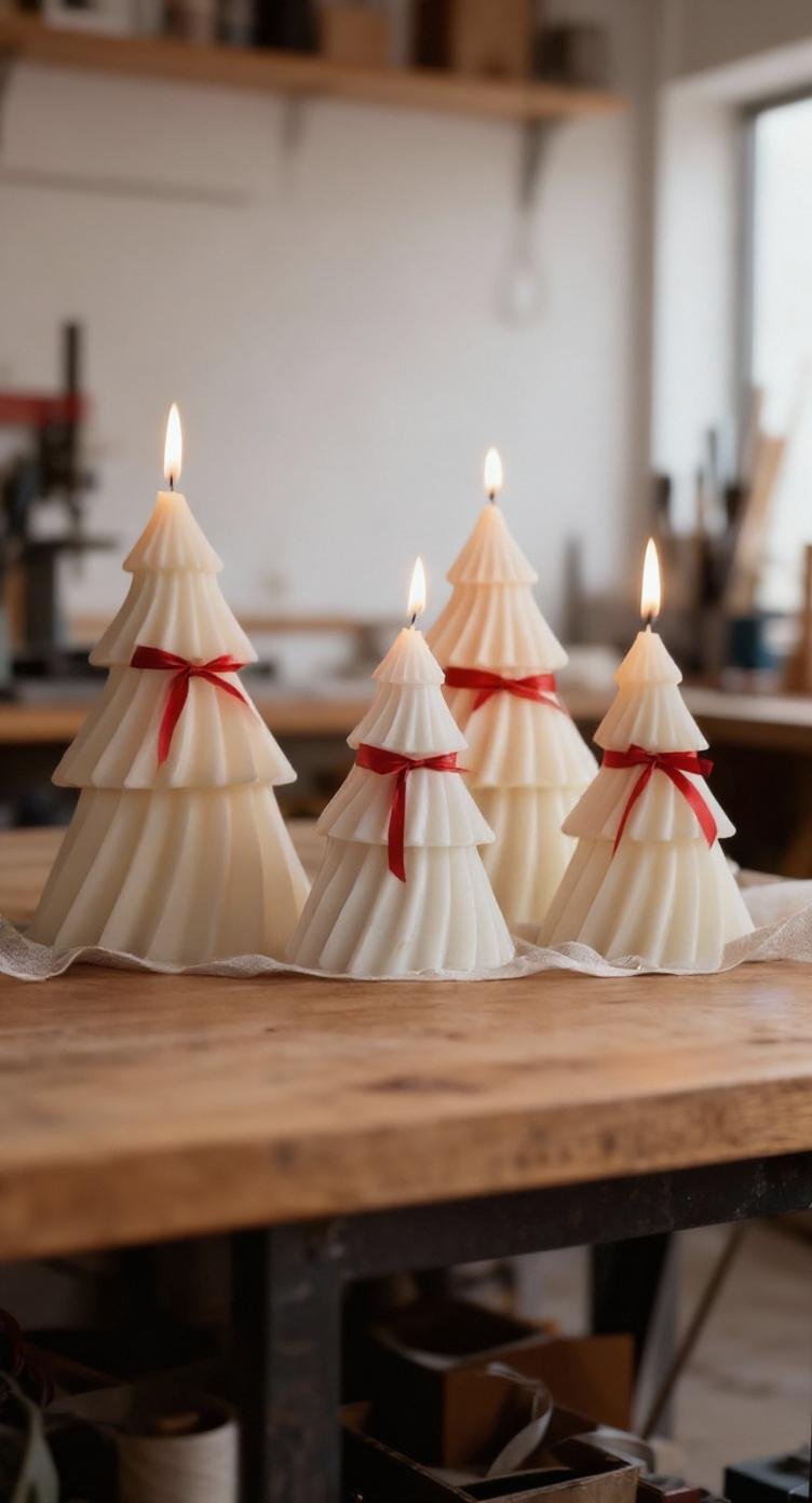 Árbol de Navidad en cera vegetal – Edición limitada - Nuvola Momentos